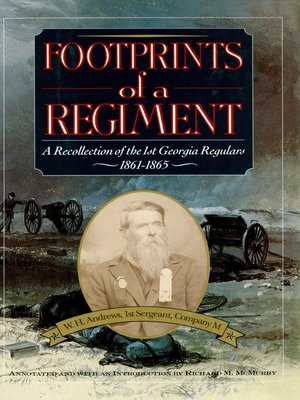 cover image of Footprints of a Regiment